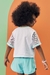 Blusa Boxy Over em Meia Malha e Tela Kukiê - comprar online