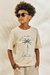Camiseta em Malha Relevo Johnny Fox