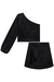 Conjunto Cropped e Saia em Paetê Lilimoon - Joana Maria Moda Infantojuvenil
