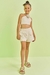 Conjunto Menina de Blusa Cropped e Short em alfaiataria Vic&Vicky - comprar online