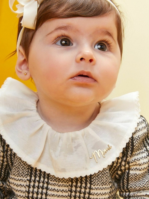 Vestido Jacquard Xadrez Momi