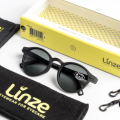 LINZE LZ2 KIDS P / SOL – MATTE BLACK SMOKE LENS - Linze Argentina