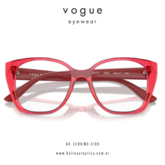VOGUE – 0VO5577L 2600 53 - Rojo traslúcido - comprar online