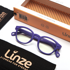 LINZE LZ1 KIDS P / PANTALLAS – PURPLE - Baltasar Optica