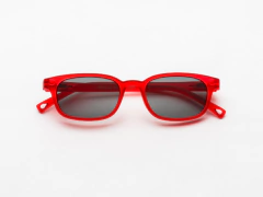 LINZE LZ5 – SUNGLASSES RED FROZEN SMOKE LENS