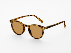 LINZE LZ1 – SUNGLASSES MATTE LIGHT TORTOISE BROWN LENS