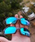 X-SQUARED X-METAL | LENTE AZUL BEBÊ | KIT BORRACHA PRETA - comprar online