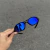 MINUTE PRETA | LENTE AZUL ROYAL