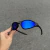 MINUTE PRETA | LENTE AZUL ROYAL - comprar online