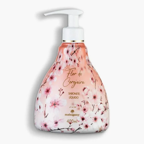 Sabonete liquído flor de cerejeira 400 ml - Mahogany