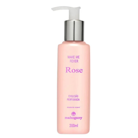 Hidratante Desodorante Corporal Make me fever Rose 200ml Mahogany