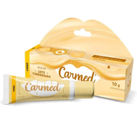 Hidratante Labial Carmed 10 gr Leite Condensado