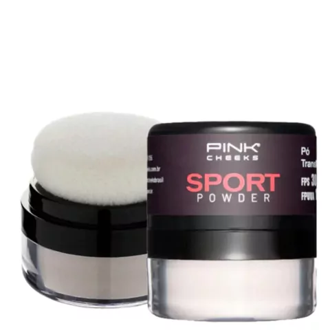 Sport Powder Po Translucido Fps 30 Fpuva 13 5g Pink Cheeks