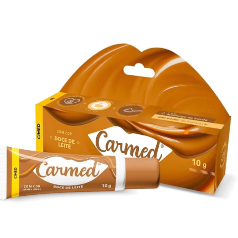 Hidratante Labial Carmed 10 gr Doce de Leite