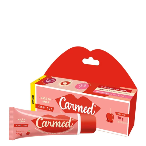 Hidratante Labial Carmed 10 gr Maçã do Amor