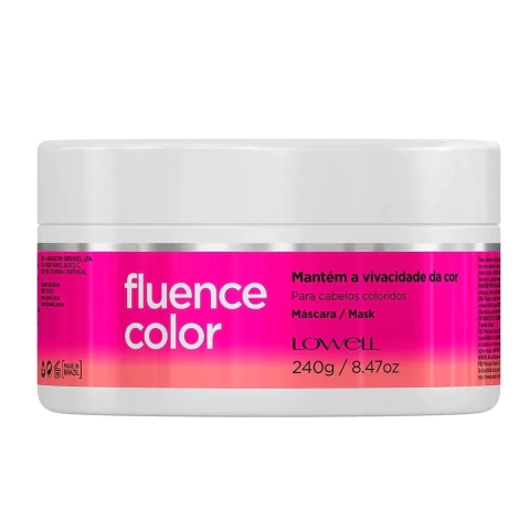 Máscara Capilar Fluencer Color 240ml -Lowell