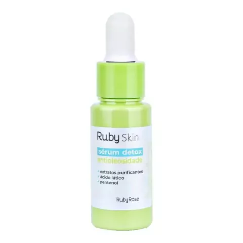 Ruby Rose Serum Detox Antioleosidade 30ml