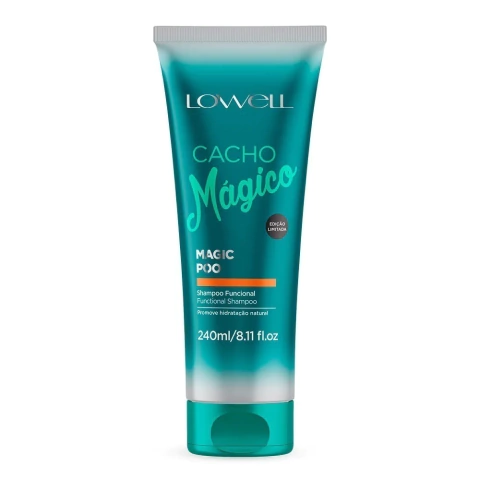 Shampoo Funcional Cacho Mágico 240ml -Lowell