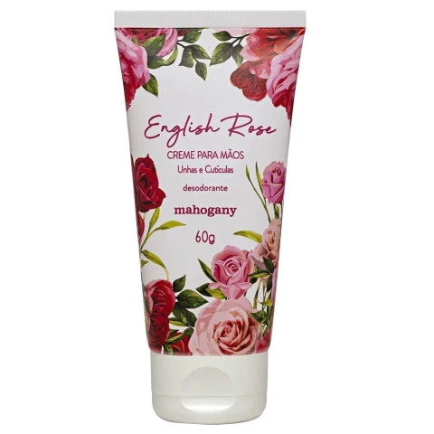 Creme Para Maos English Rose 60g - Mahogany