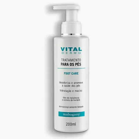 Creme Tratamento Para Os Pes Foot Care Vital Dermo 200Ml
