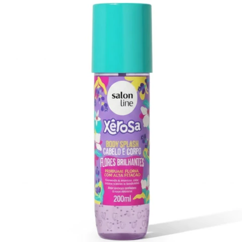Body Splash Salon Line Xerosa Flores Brilhantes 200ml