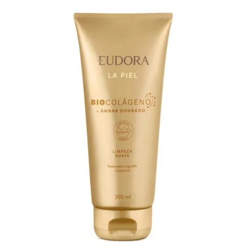 Eudora La Piel Ambar Dourado Sabonete Líquido 200ml