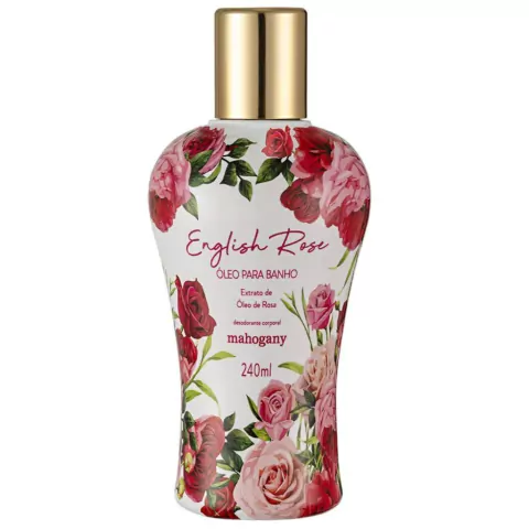 Oleo Para Banho English Rose 240ml - Mahogany