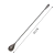 BAILARINA PONTA DE GOTA BLACK CHROME 30CM - comprar online