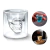COPO CAVEIRA 3D PARA SHOT PAREDE DUPLA 75ML