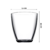 JOGO 4 COPOS BAIXOS 350 ML