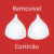 SEGUNDA LINHA - Bojo Cortinão Removível - Pacote com 10 Pares - (BOJOS COM ALGUNS DEFEITOS)