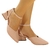 Imagem do Scarpin Feminino Rosa Candy Salto Bloco Geométrico Linha Confort Luxo