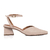 Scarpin Feminino Rose Salto Bloco Geométrico Linha Confort Luxo - comprar online