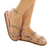 Birken com Strass Capuccino Sandália Papete