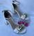 Sandália offwhite correntes