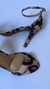 Sandalia Salto Fino Animal Print - Linda e Bella Calçados