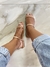 Sandália Moleca Nude ouro rosado - comprar online