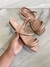 Sandália Moleca Nude ouro rosado - loja online