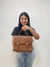 Bolsa Jane Marrom - Linda e Bella Calçados