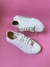 Tênis Moleca Branco com dourado na internet