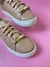 Tênis Moleca Bege com dourado - comprar online