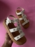 Sandália tratorado Caramelo offwhite