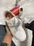 Tênis Moleca Strass Branco