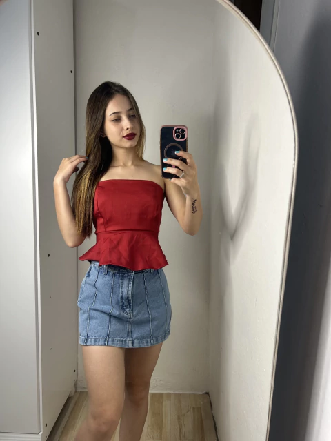 Cropped babadinho Yas