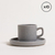 Set Taza y plato Dan x6 184ml