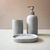Set baño cerámica símil mármol - comprar online