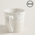 Mug terrazo white and cream 410ml en internet