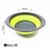 Colador de Silicona Plegable Escurridor 26 cm Codigo 25025 - Bazar 380