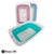 Colador Plegable Rectangular de Silicona 22 cm blanco y color Codigo 14954