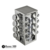 Especiero x 16 Cuadrado Acero Inoxidable Codigo 57916